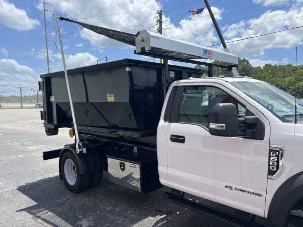 2022 Ford F-600 Palfinger PHT12S with US Tarp System Hooklift Truck