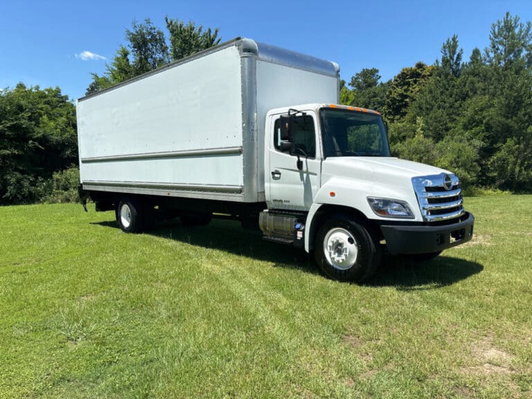 2017 Hino 268A with 26' Box Truck