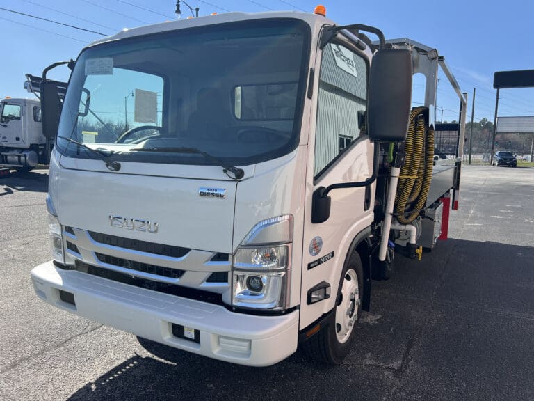 2024 Isuzu NRR Crescent Tank Model 1100 Portable Restroom Truck