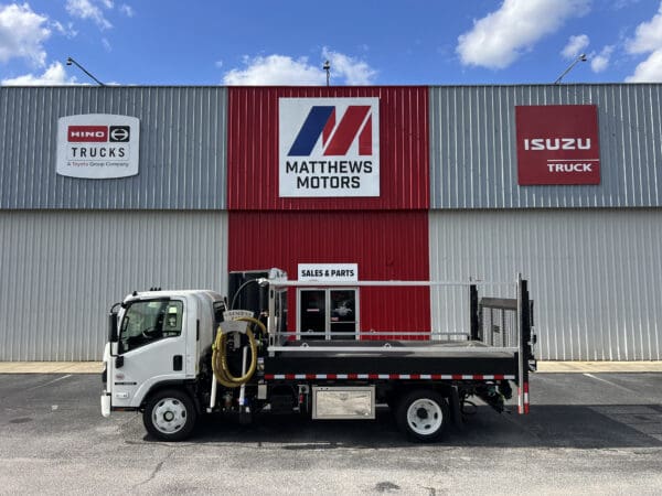 2025 Isuzu NRR Crescent Tank Model 1100 Portable Restroom Truck