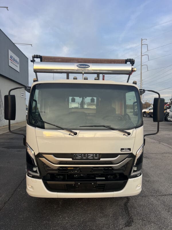 2025 Isuzu NRR Stellar Shuttle Flex 36-108-12 Donovan Tarp System Hooklift Truck