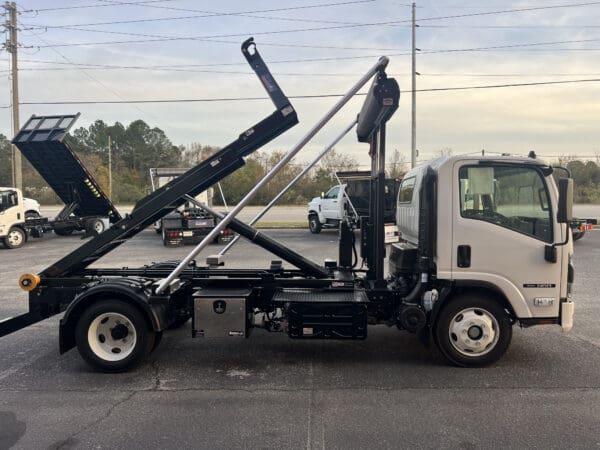 2025 Isuzu NRR Stellar Shuttle Flex 36-108-12 Donovan Tarp System Hooklift Truck