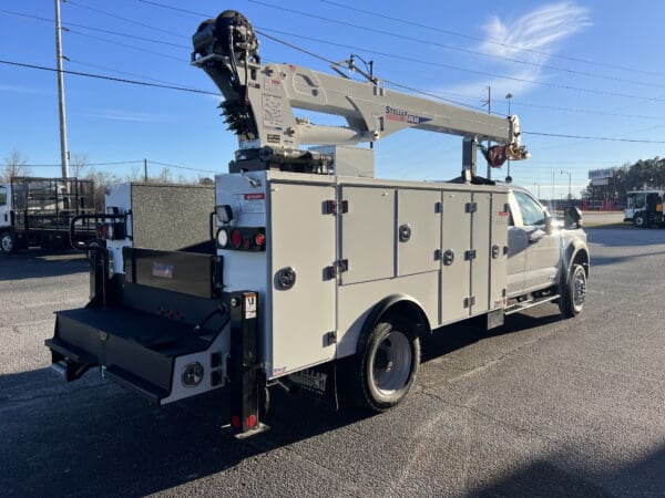 2024 Ford F-550 4X4 Super Cab Stellar TMax 1-11 Aluminum Mechanics Body with 7630 Telescopic Crane