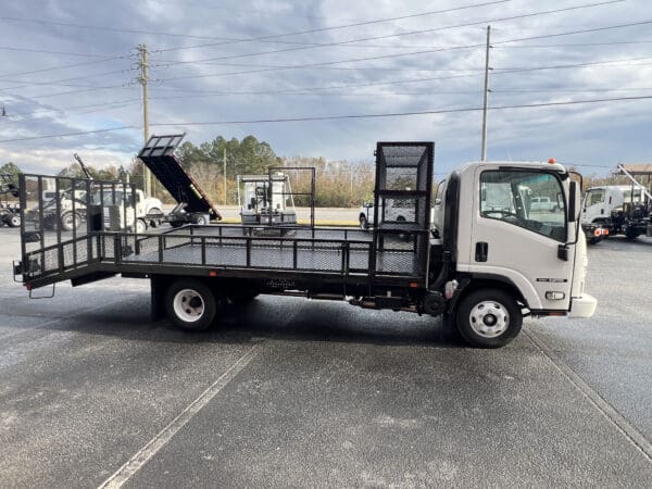 2024 Isuzu NRR Gas Open Landscape Truck with Dove Tail