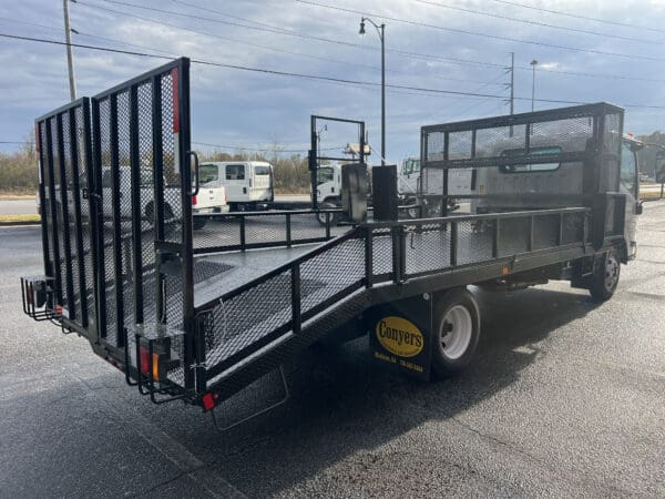 2024 Isuzu NRR Gas Open Landscape Truck with Dove Tail