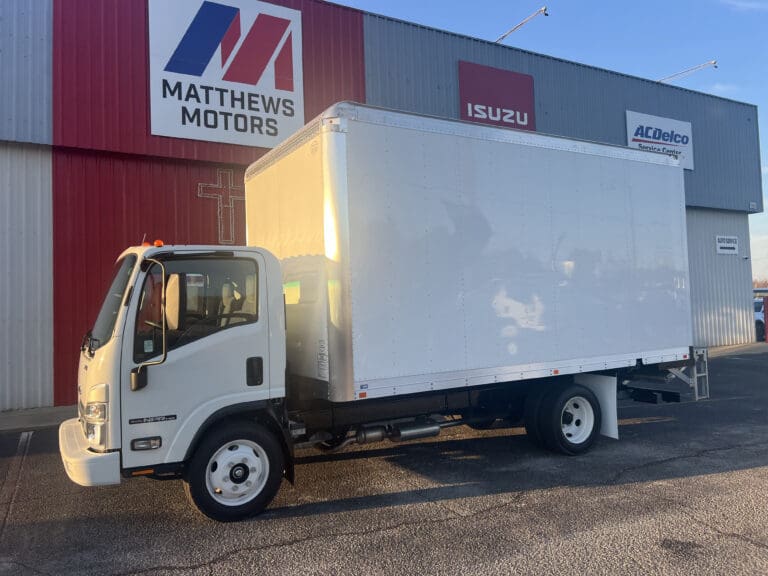 2024 Isuzu NPR-HD Gas with 16' Conyers Van Body / Box