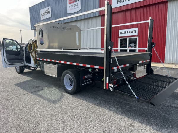 2024 Ford F-600 4X2 with Crescent Tank Model 1100 Portable Restroom Truck